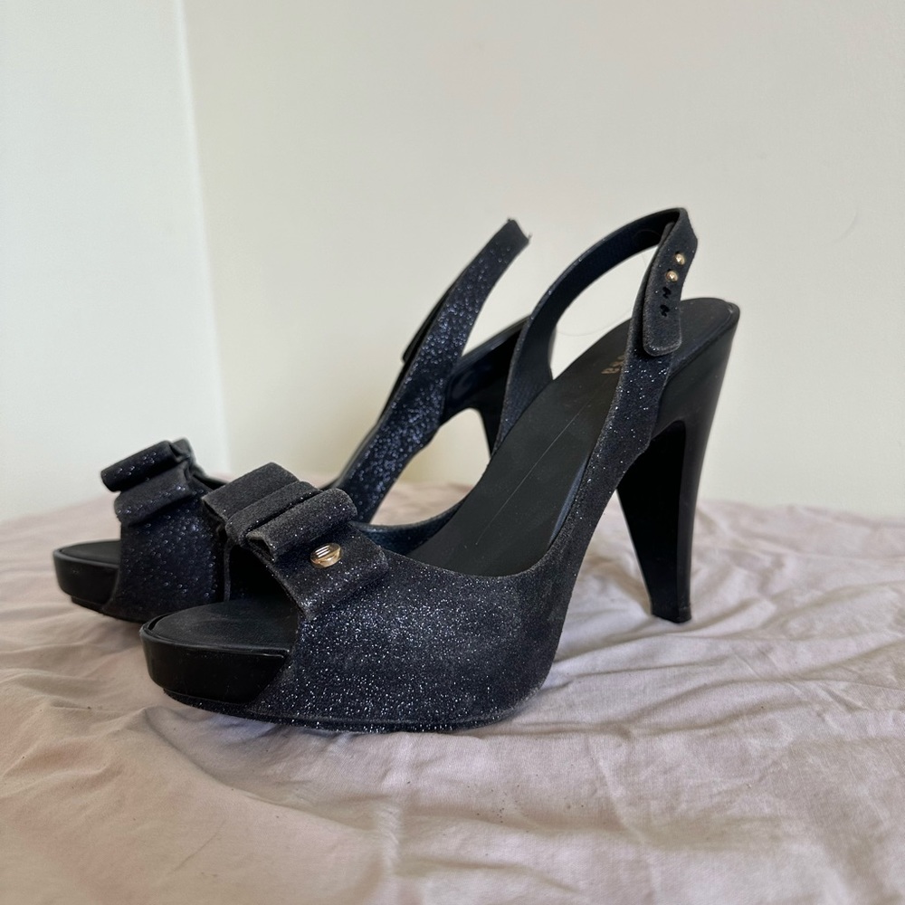 Glitter Melissa Heels